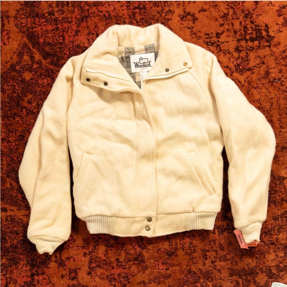Woolrich Cream Coat